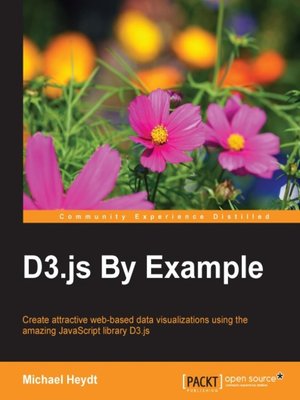 cover image of D3.js By Example